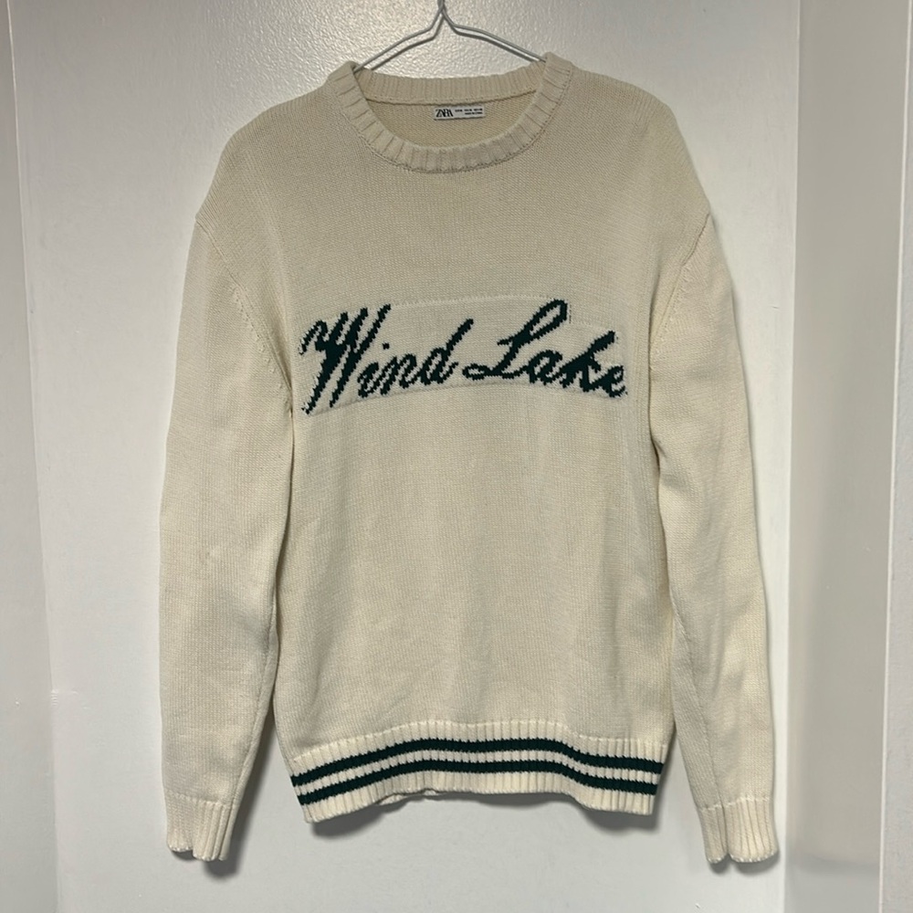 Zara Knit Sweater - “Wind Lake”